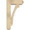 Ekena Millwork Legacy Craftsman Rough Sawn Bracket w/ Offset Brace, Douglas Fir, 6"W x 16"D x 28"H BKT0604X16X28LEC04RDF - alternate 4